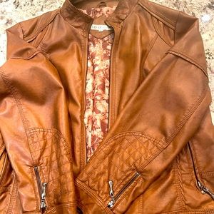 Leather jacket (not real leather)